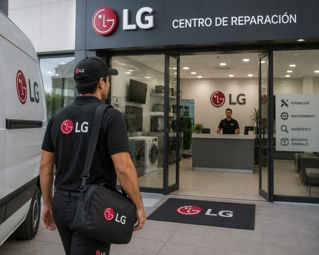Unidad móvil de asistencia técnica LG en Costa Rica
